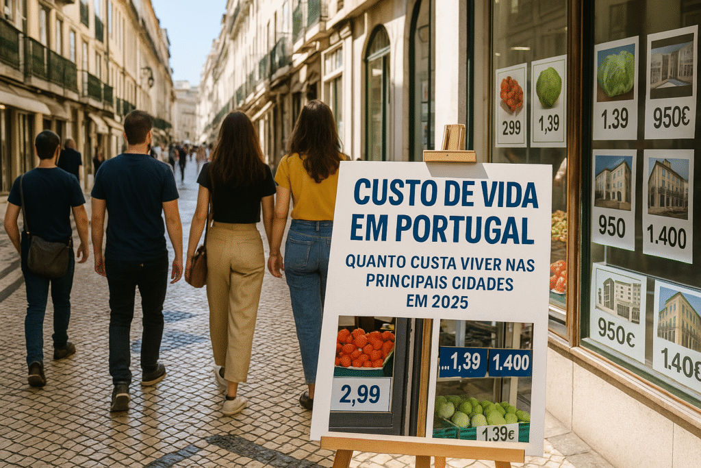 custo de vida em portugal