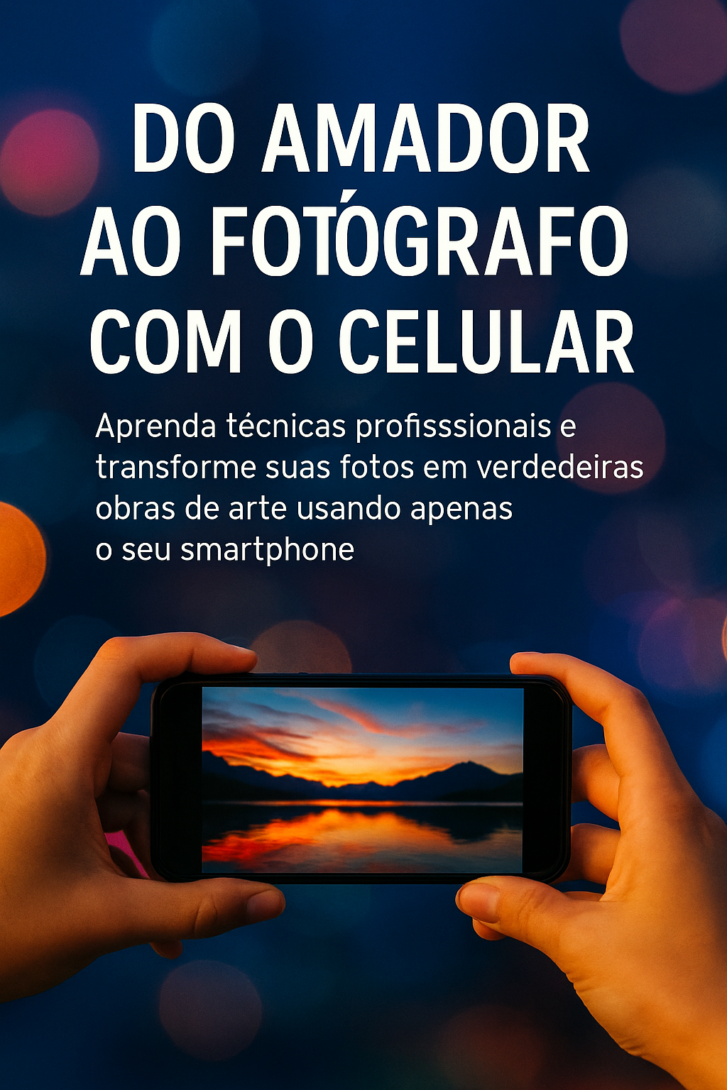Pessoa a fotografar com o telemovel junto a uma janela com luz natural