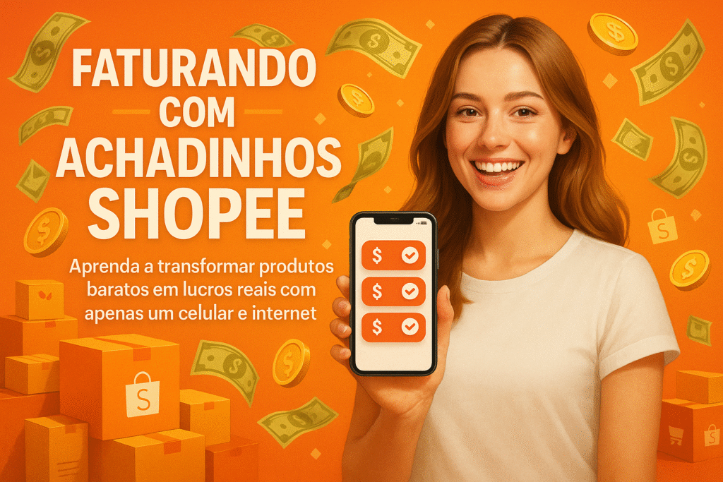 faturando com achadinhos shopee