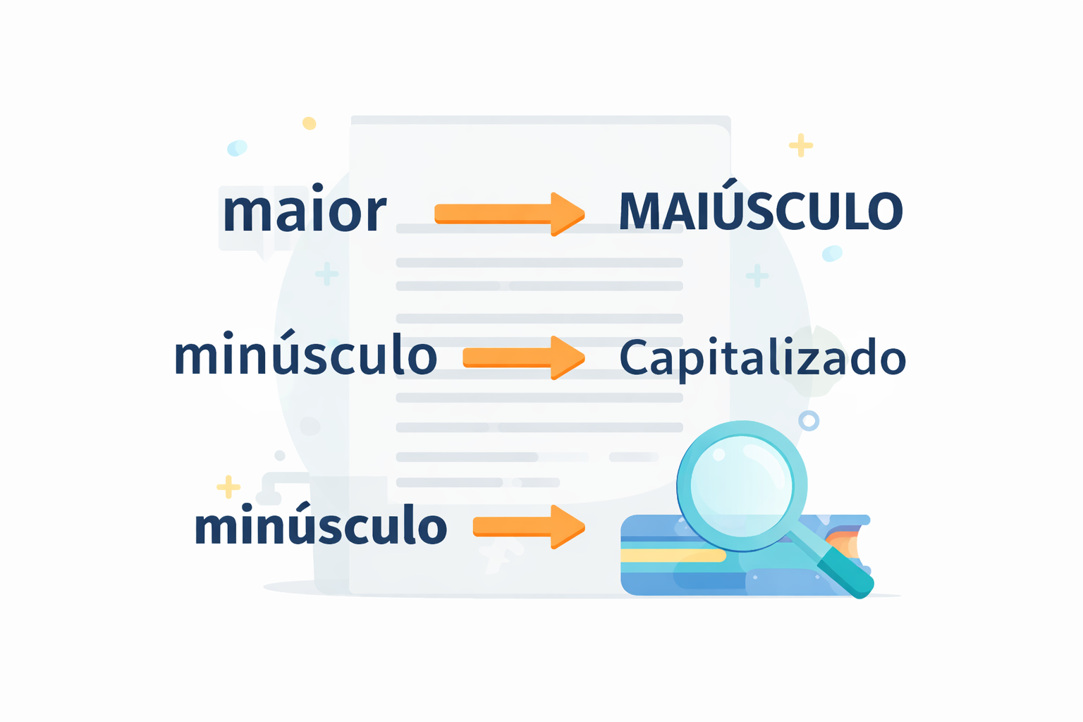 Conversor de Texto Online Grátis | Maiúsculas e Minúsculas